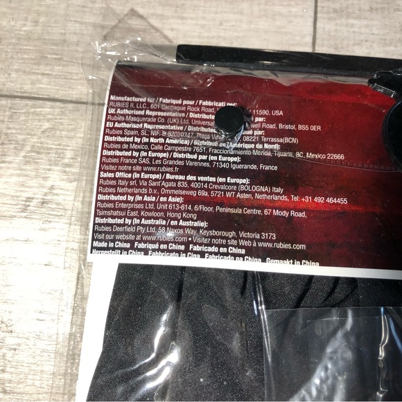 Rubies Horrorland Halloween Black Horror Robe Standard Fits up to 44 Size New - Picture 16 of 16